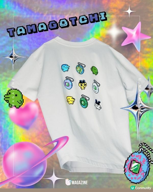 各位電子寵物飼養員請注意！他媽哥池30週年驚喜與Uniqlo推出特別紀念版！