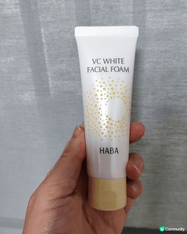 朋友送的日本HABA SQUA FACIAL FOAM 鯊烯...