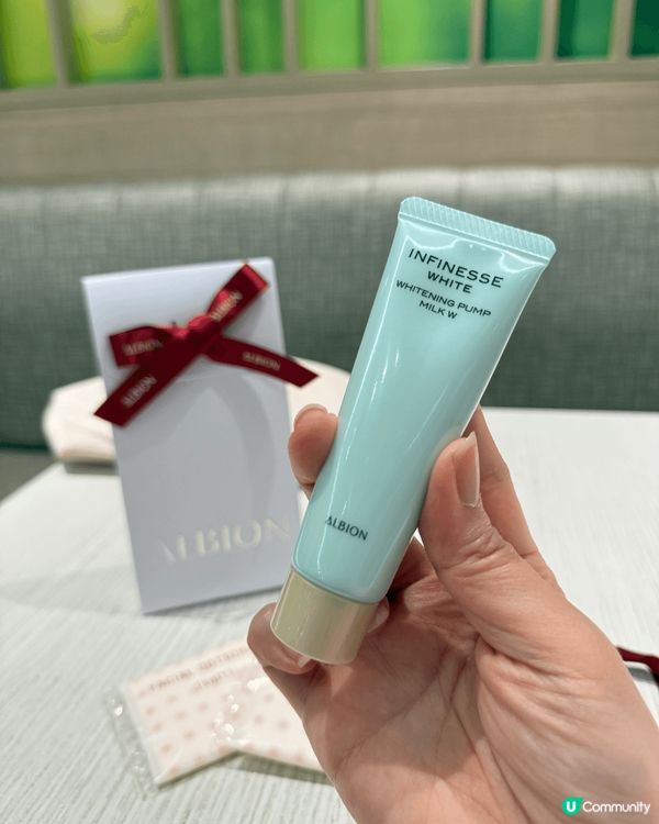 我有角質不平整嘅問題，一到換季就特別懊惱。ALBION「先乳...
