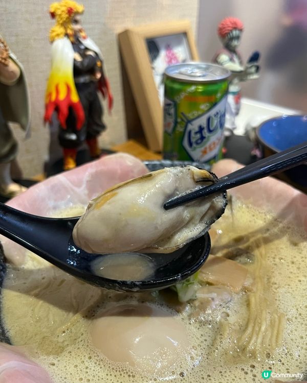 🍜長沙灣超濃蠔湯海鮮湯拉麵🦪極之拉麵🤤 