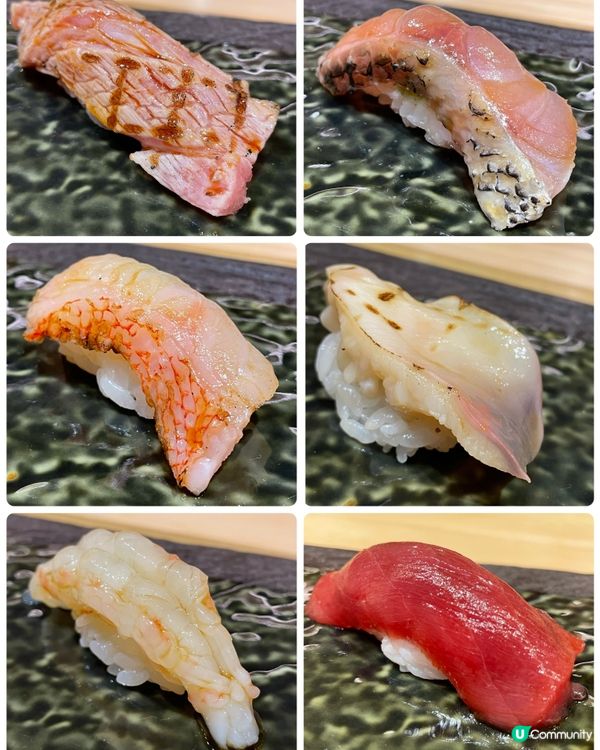鮨月 . 誠意滿滿的 Omakase