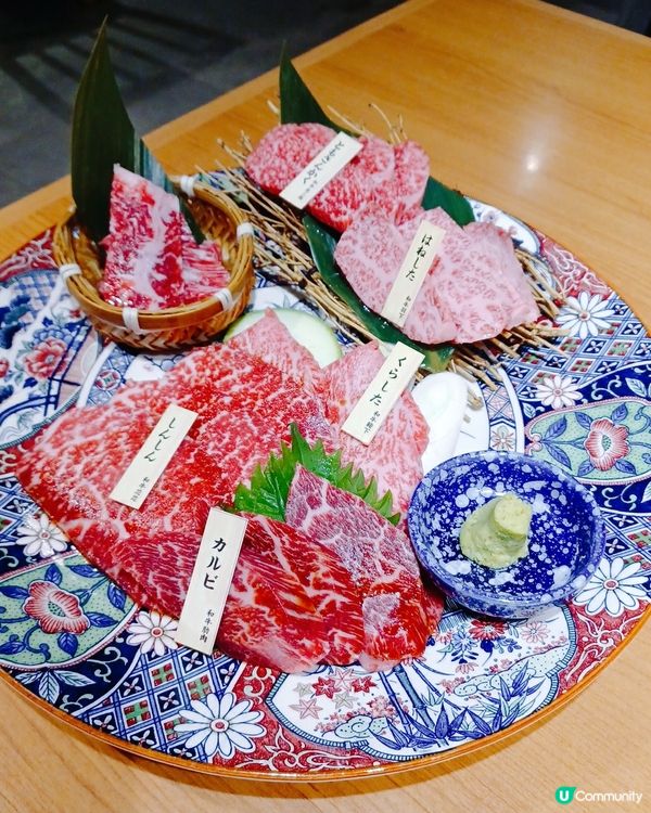 銀座炎藏燒肉🤤！和牛拼盤超滿足！🥩🔥