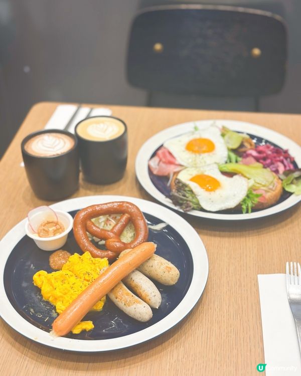 終於試到！😋人氣咖啡店限定美食！🥪🍳