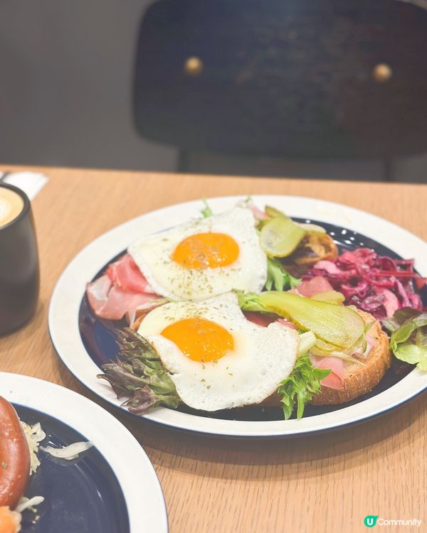 終於試到！😋人氣咖啡店限定美食！🥪🍳