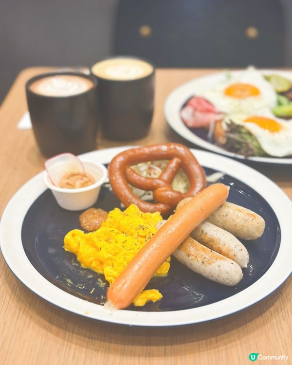 終於試到！😋人氣咖啡店限定美食！🥪🍳