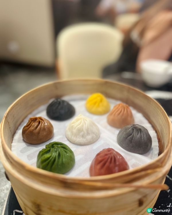 樂天皇朝🤤八色小籠包！妹妹都讚好！😋