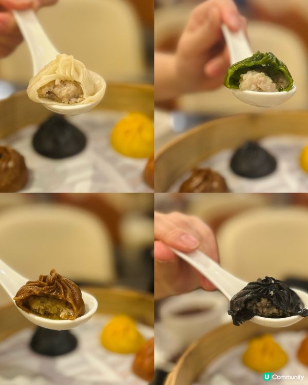 樂天皇朝🤤八色小籠包！妹妹都讚好！😋