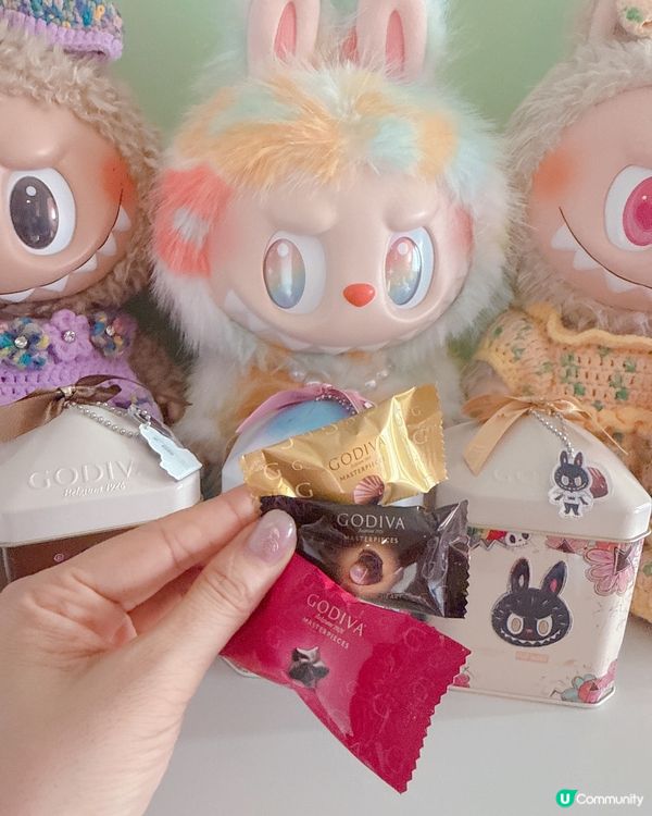 GODIVA×LABUBU限定禮盒|推薦Labubu迷入手
