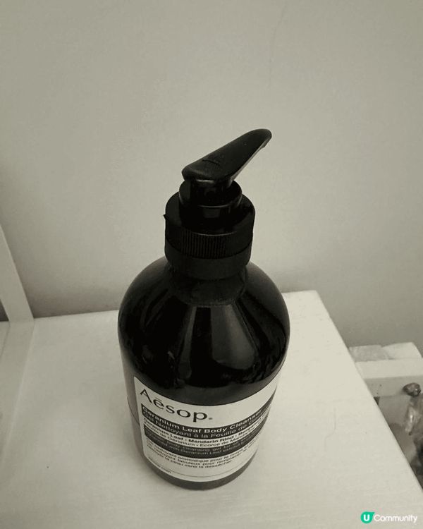 aesop 皇牌系列天竺葵的確是我心目中最好用的身體護理產品...