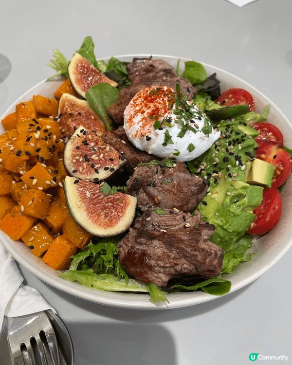 NOC coffee食早午餐，排咗陣隊，但都值得既～個牛好食...