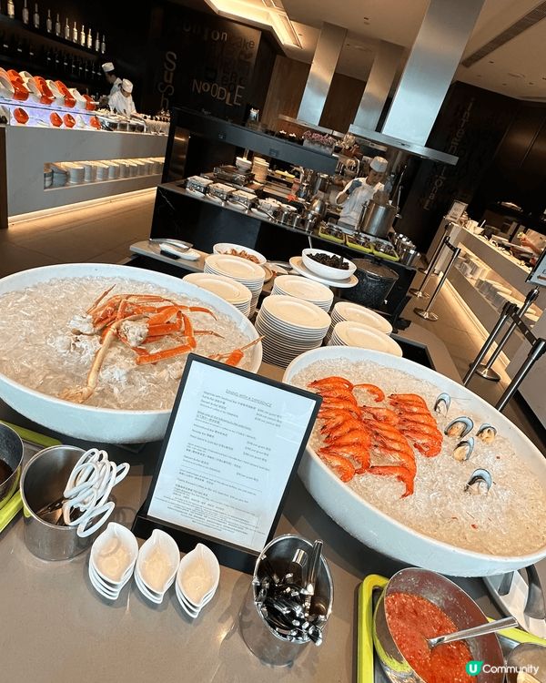 啱啱星期六中午同朋友一齊去咗金鐘JW萬豪酒店食自助餐慶祝生日...