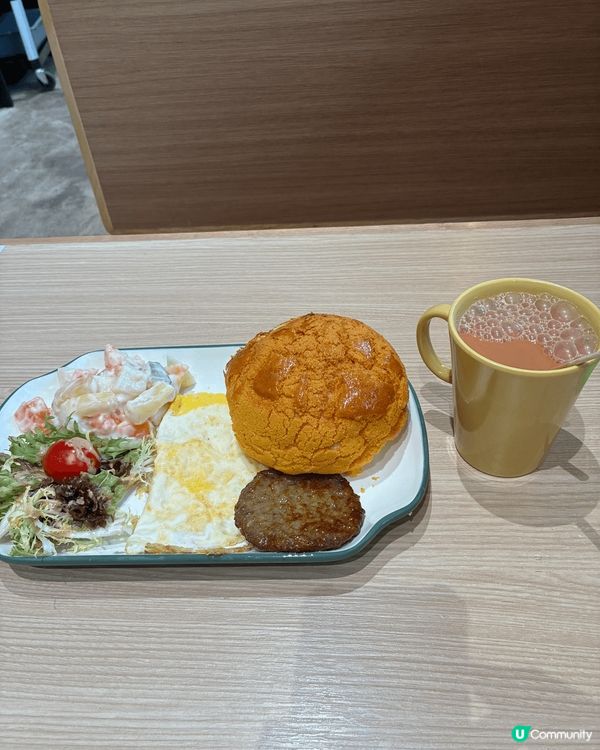 推介祥香園下午茶餐 $58 ，套餐包括飲品、糖水 、麵包/班...