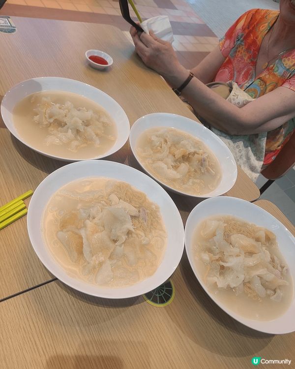 朋友推介的魚翅麵，不加味精，清甜可口，性價比高