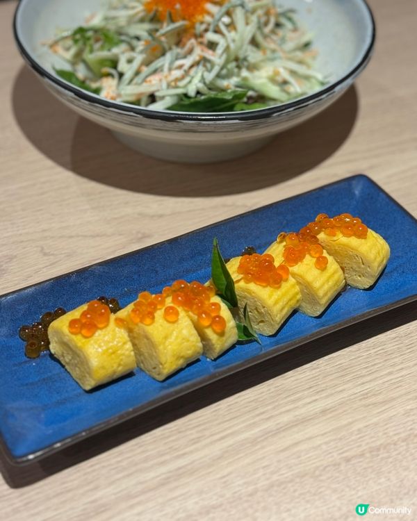 美味蟹籽沙律+三文魚子玉子燒😋北角居酒屋探險記🍜🍣