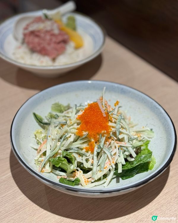 美味蟹籽沙律+三文魚子玉子燒😋北角居酒屋探險記🍜🍣