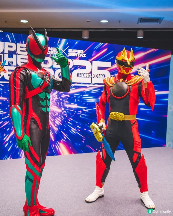 竟然可以同超人合照🤭🤭