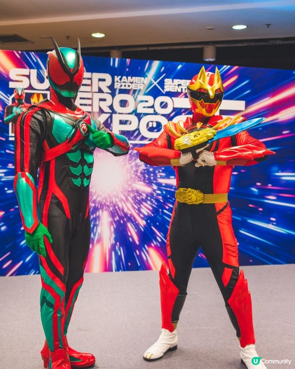 竟然可以同超人合照🤭🤭