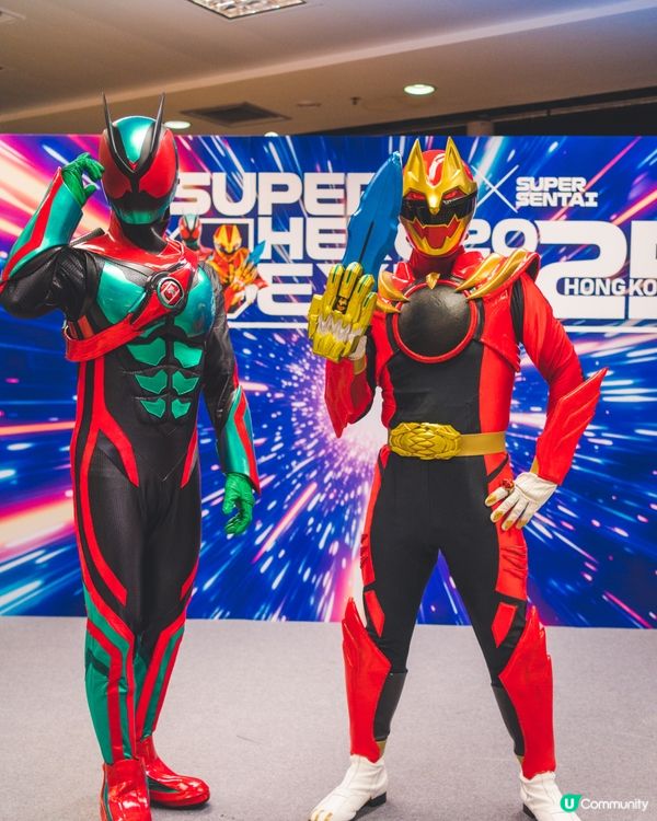 竟然可以同超人合照🤭🤭