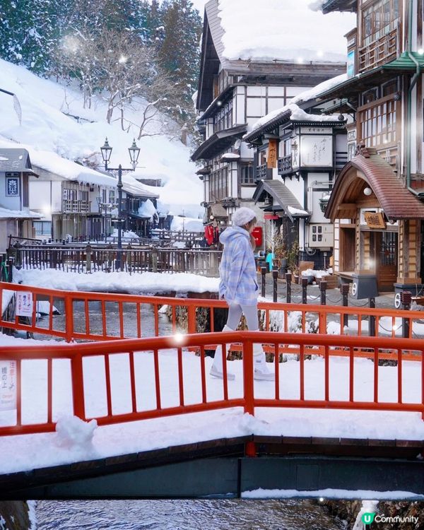 不只是夜晚！銀山溫泉白日夢幻景點與拍照推薦♨️