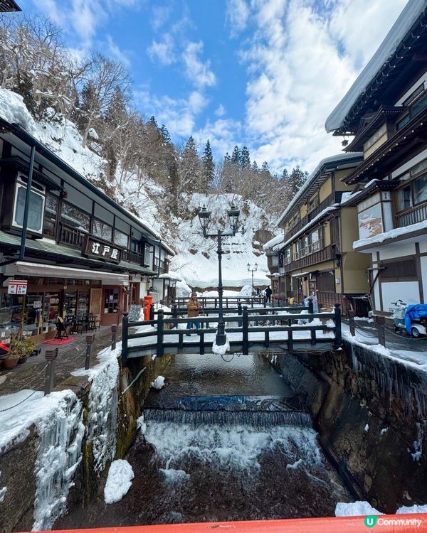 不只是夜晚！銀山溫泉白日夢幻景點與拍照推薦♨️