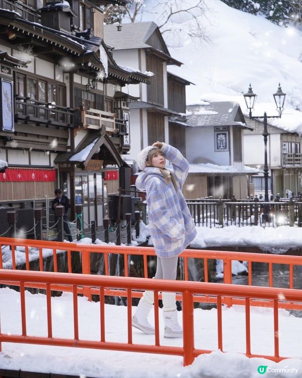 不只是夜晚！銀山溫泉白日夢幻景點與拍照推薦♨️