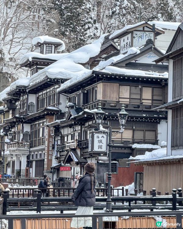 不只是夜晚！銀山溫泉白日夢幻景點與拍照推薦♨️