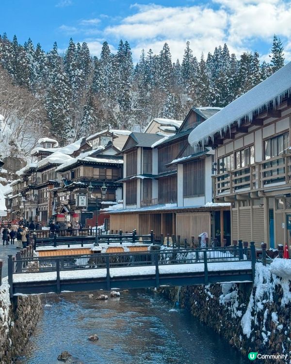 不只是夜晚！銀山溫泉白日夢幻景點與拍照推薦♨️