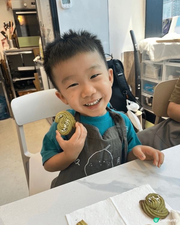 小朋友可以參與曲奇製作，製作獨一無二既作品，特別有滿足感，曲...