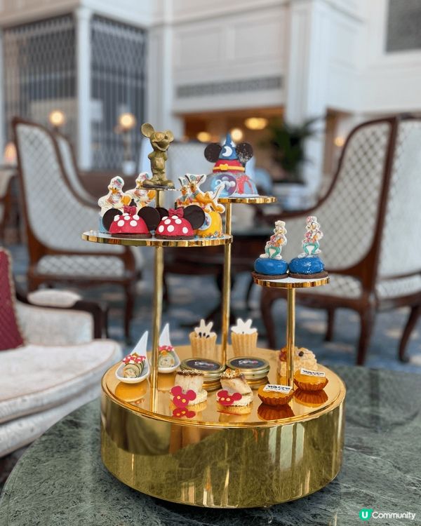 迪士尼入面嘅華特酒店嘅TEASET
