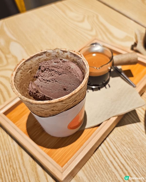 【甜品打卡】Affogato 咖啡威化筒雪糕😍☕️🍦✨️
