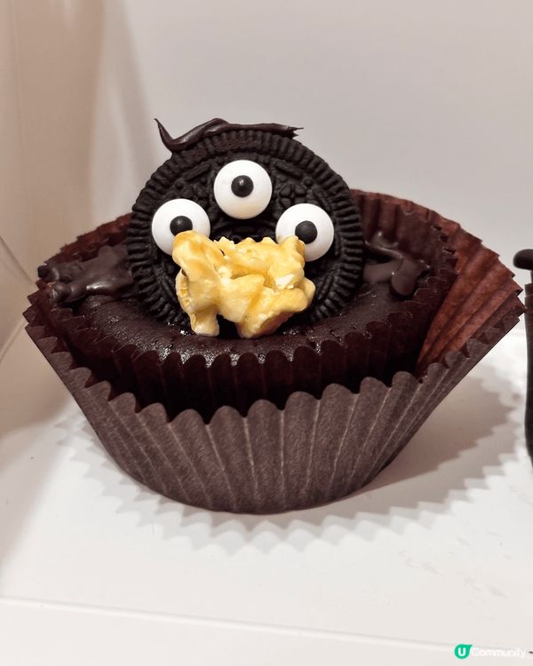 萬聖節巧克力杯子蛋糕🧁