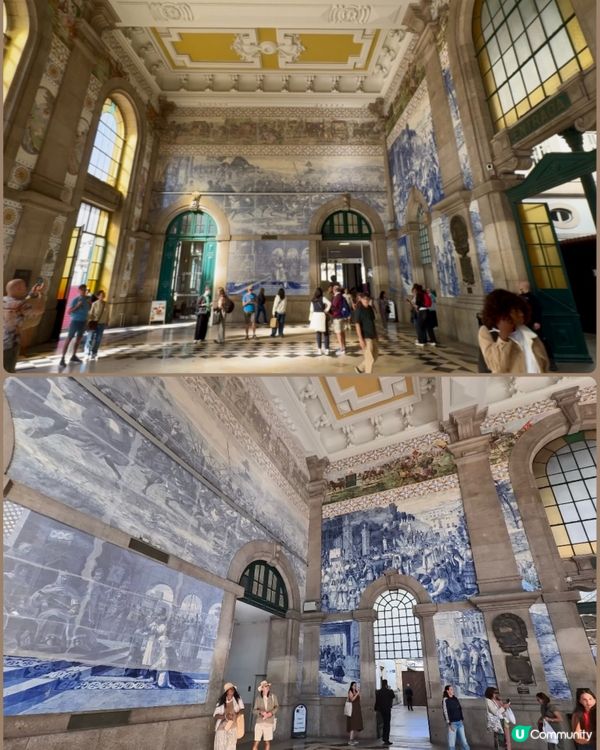 世界最美車站：聖本篤車站打卡📸！穿越時空嘅藝術之旅✨