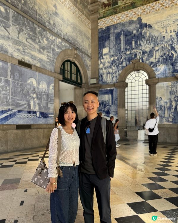 世界最美車站：聖本篤車站打卡📸！穿越時空嘅藝術之旅✨