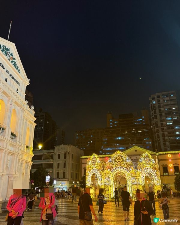 中秋澳門燈飾勁靚！議事亭打卡📸✨