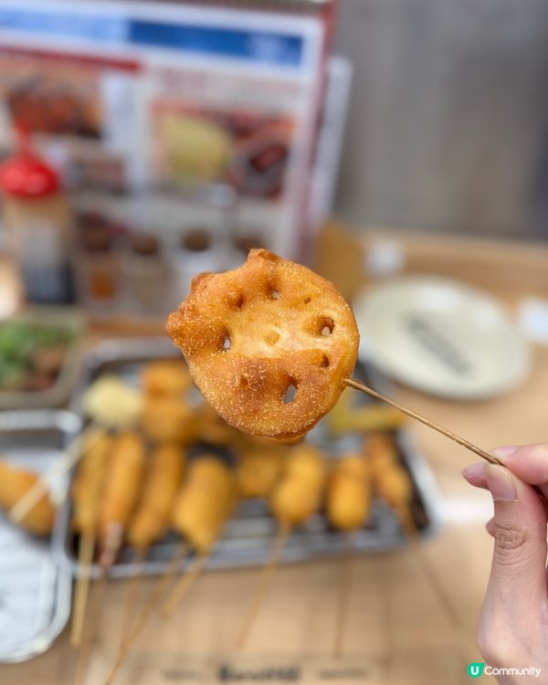 通達摩串炸🤤！炸物控必去