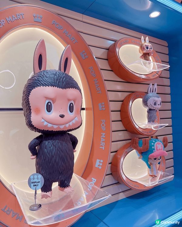 去咗曼谷的 iconsiam 的Popmart cafe 影...