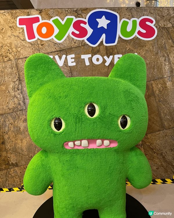 朗豪坊的最頂層的玩具反斗城見到人氣角色Fugglers, 雖...