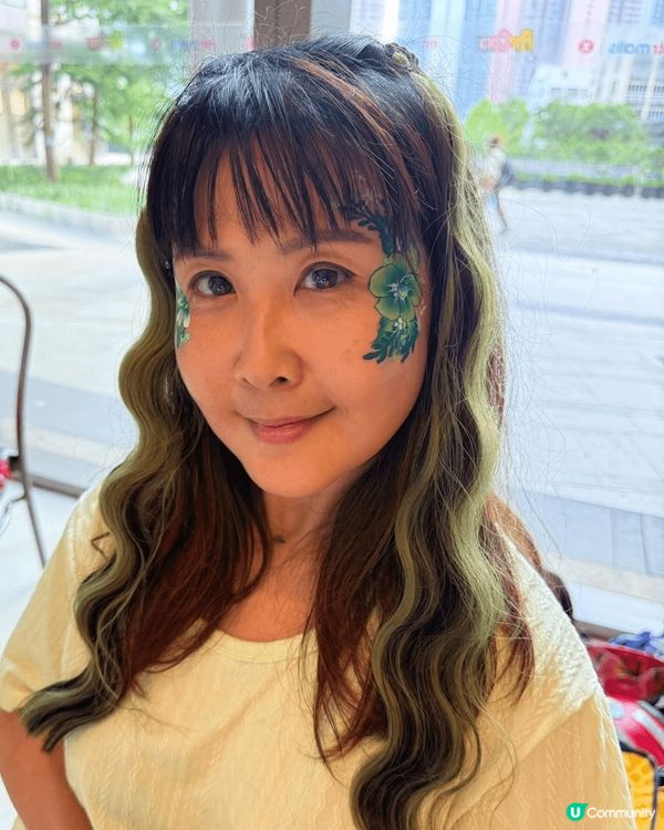 出show就梗係要靚㗎啦. 呢個活動我係代表綠色, 係咪好靚...