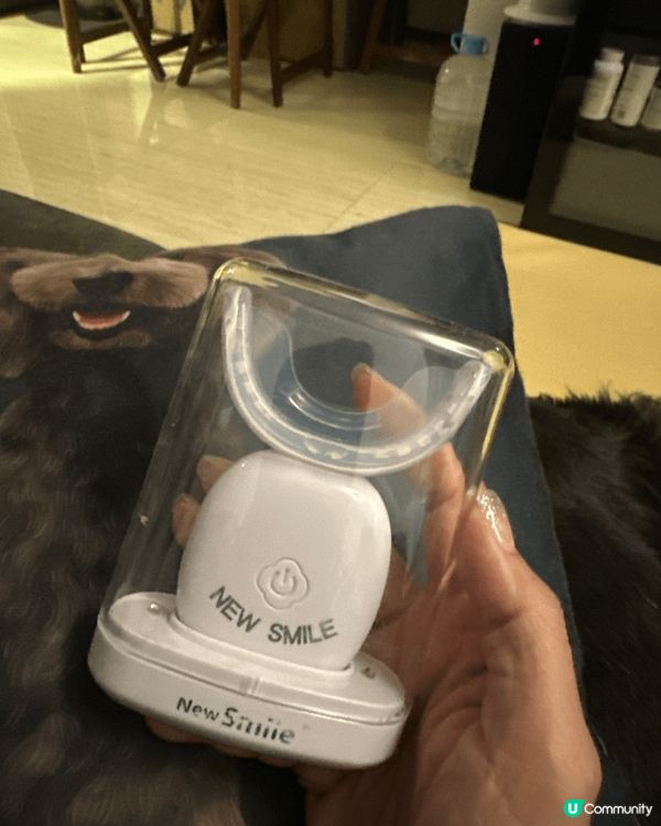 近期大愛，在家都可以美白牙齒相當方便七日已經見到明顯效果