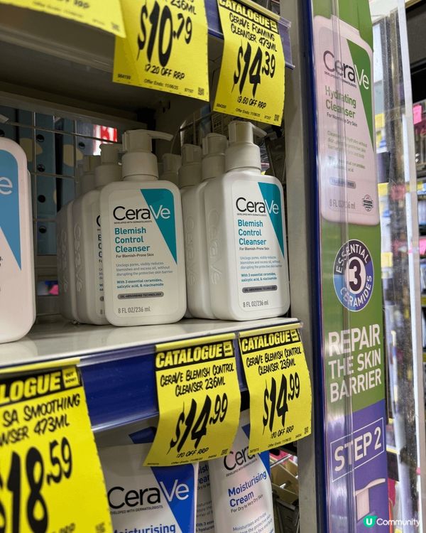 CeraVe 的評價普遍很好，特別是保濕、修復和溫和性受到使...