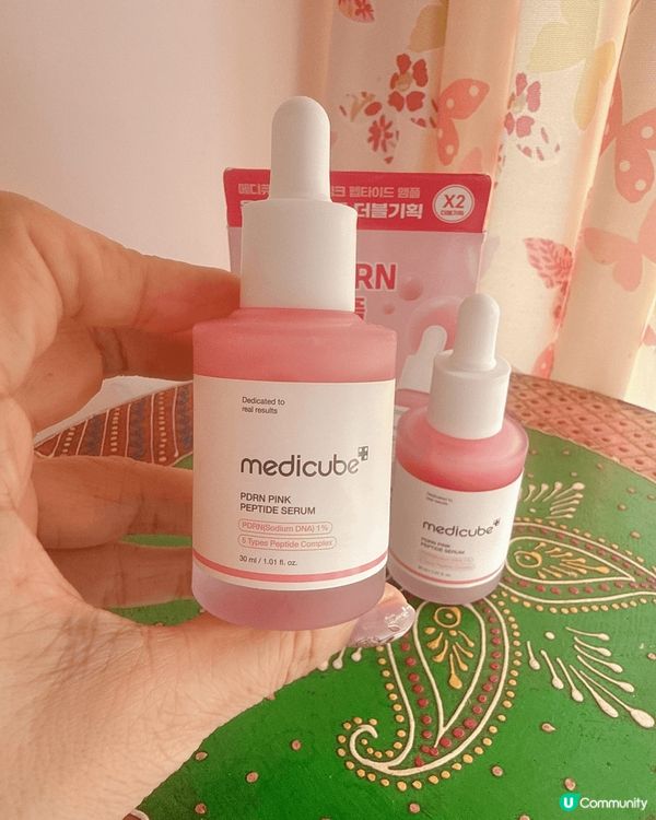 上次去首爾買咗Medicube PDRN 粉紅胜肽膠原蛋白安...