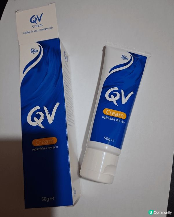 qv cream replenishes dry skin ...