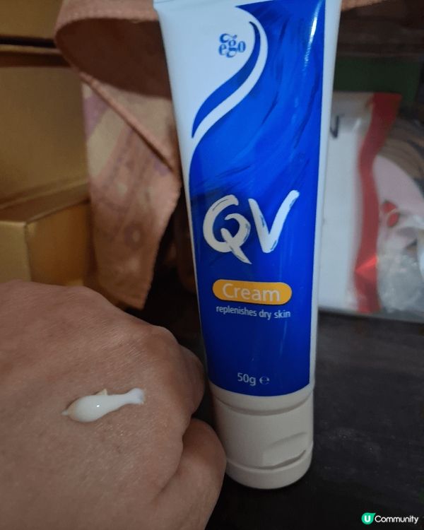 qv cream replenishes dry skin ...