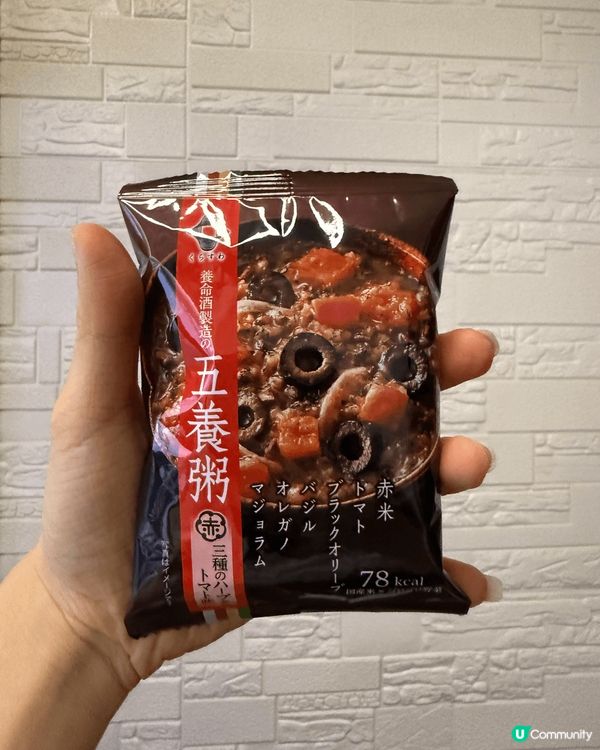 根據養命酒生產嘅健康成分去製造嘅五養粥 營養值超高! 加熱水...