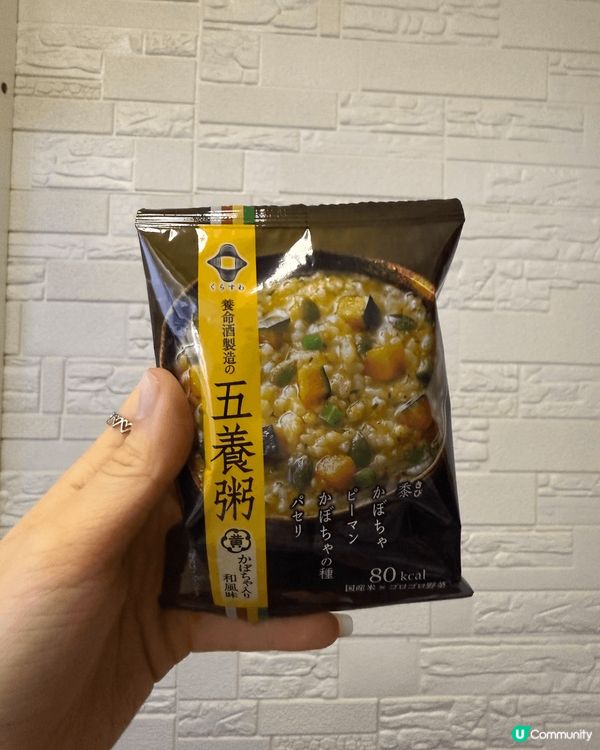 根據養命酒生產嘅健康成分去製造嘅五養粥 營養值超高! 加熱水...