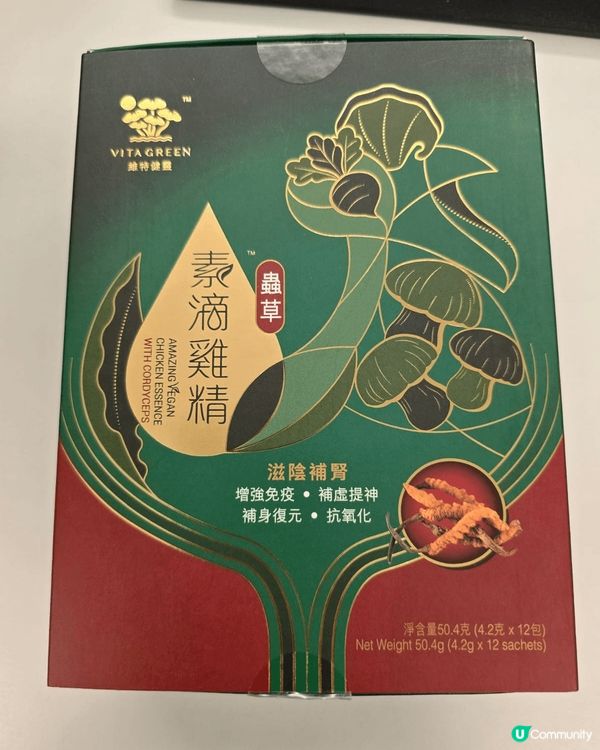 素滴雞精是一種植物性營養補充品，通常用於增強體力和免疫力。這...