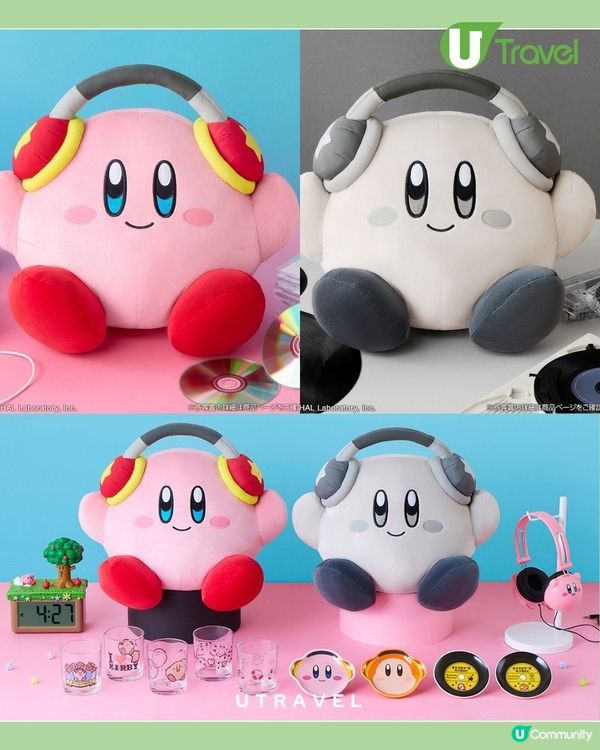 《星之卡比》一番賞「音樂主題」系列登場 必搶C賞造型耳機、超可愛電子鐘！