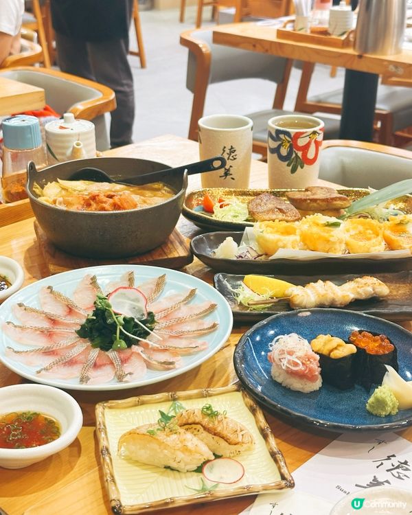 觀塘德美～ 高質壽司+鐵板鵝肝😋！