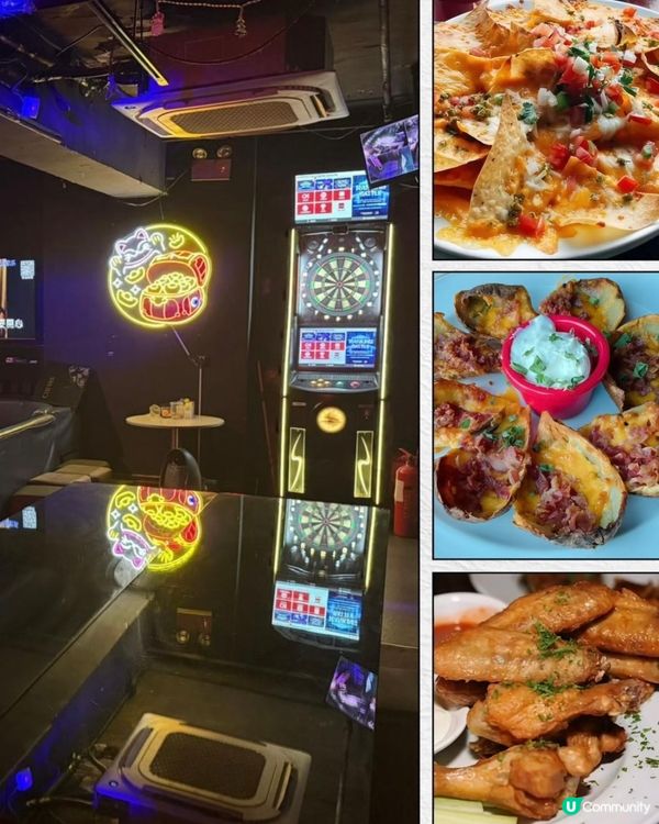 灣仔美食探險😋牆面掛著的復古海報和金屬裝飾隨便搭著都打卡💖