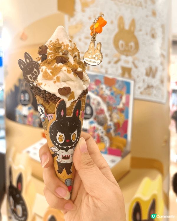Godiva x labubu 期間限定榛子味雪糕